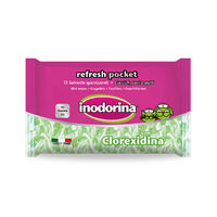 Caini - Inodorina Servetele de Buzunar cu Clorexidine 15 pc