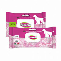 Pisici - Inodorina Servetele Refresh Aloe 110 pc