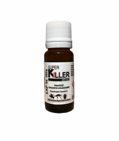 Insecticide - Insecticid Super Killer 25T-EC - 10 ml