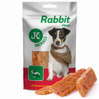 Caini - JKD Snack Fille carne de iepure 80 gr