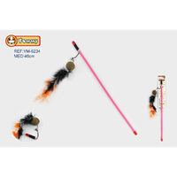 Pisici - Jucarie pentru pisica, undita 46 cm YM6234