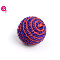 Pisici - Jucarie pt pisici-sisal-minge cu bilute 6 cm
