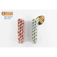 Caini - Jucarie Sfoara cu noduri 20 cm YM3917