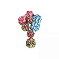 Caini - Jucarie sfoara minge 7 cm