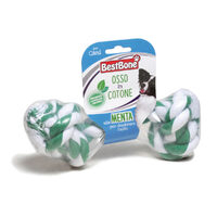 Caini - Jucarie sfoara-Os menta 30 cm Rinaldo