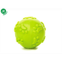 Caini - Jucarie TPR Minge sunet 8 cm VERDE