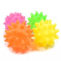 Caini - Jucarie vinyl minge cu tepi 6.5 cm AC100
