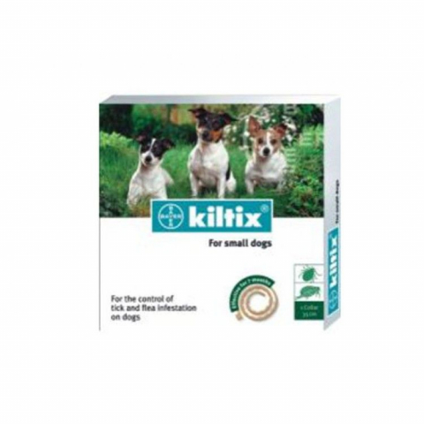 Caini - Kiltix S Zgarda Antiparazitara Caini, 38 cm