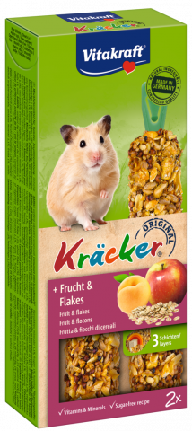 Pasari - Kracker + fructe si fulgi