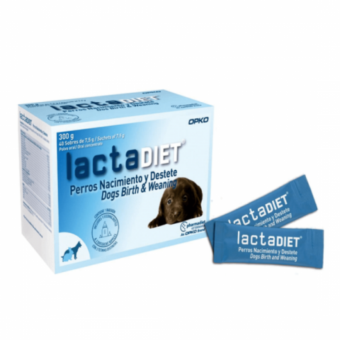Caini - LactaDIET Nastere si Intarcare, 40 x 7.5 g