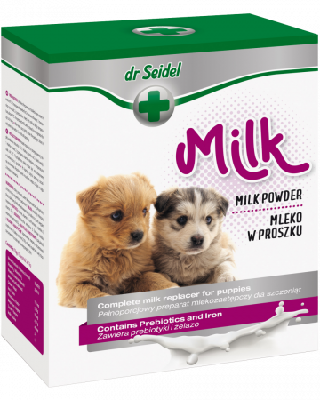 Caini - Lapte praf pentru caini, Dr. Seidel, 300g 