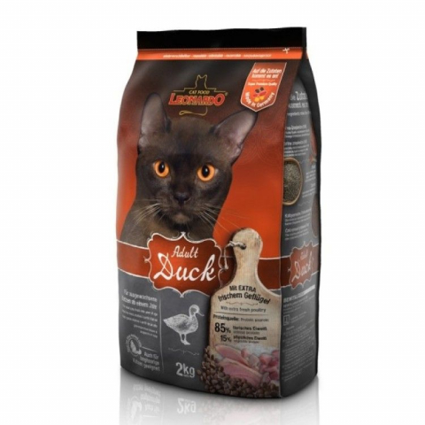 Pisici - Leonardo Cat Adult Sensitive Rata, 2 kg