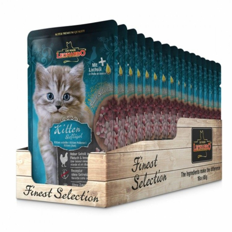 Pisici - Leonardo Cat Plic Kitten, 85 g