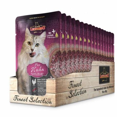 Pisici - Leonardo Cat Plic Pui, 85 g