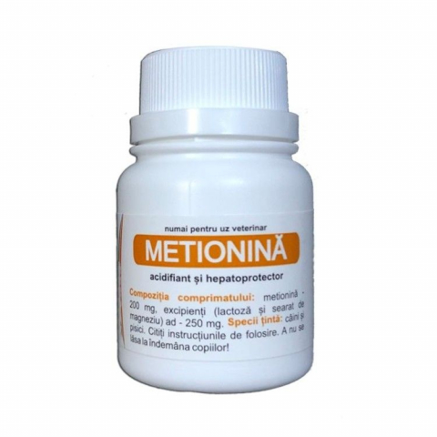 Caini - Metionina, 100 comprimate