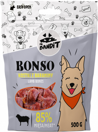 Caini - Mr. Bandit BONSO lamb bones 500g