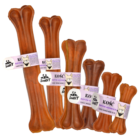 Caini - Mr. Bandit Classic smoked Bone 30cm