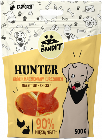Caini - Mr. Bandit HUNTER rabbit with chicken 500g