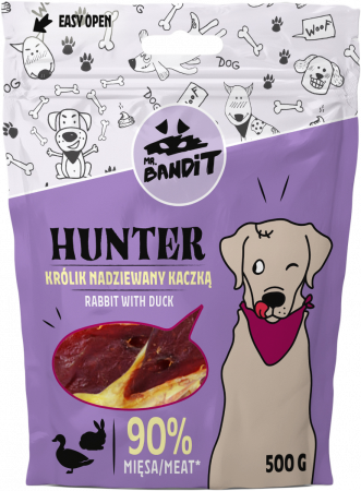 Caini - Mr. Bandit HUNTER rabbit with duck 500g
