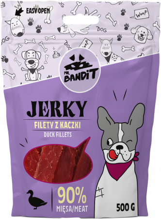 Caini - Mr. Bandit JERKY duck fillets 500g