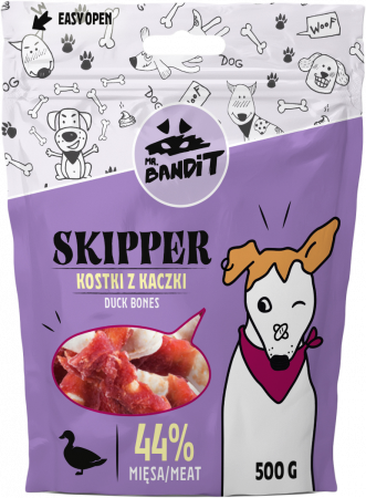 Caini - Mr. Bandit SKIPPER duck bones 500g