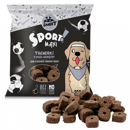 Recompense, Biscuiti & Snacks - Mr. Bandit SPORT MAXI Training treats aroma MIEL- 500g