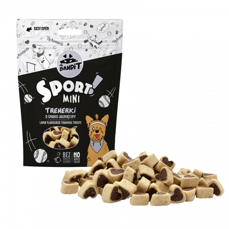 Recompense, Biscuiti & Snacks - Mr. Bandit SPORT MINI Training treats aroma MIEL- 150g