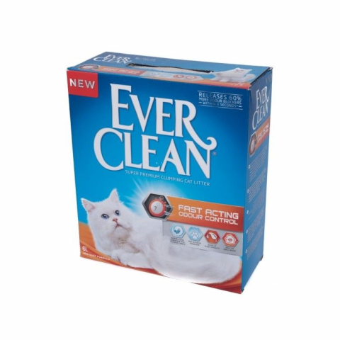 Pisici - Nisip Igienic Ever Clean Fast Acting, 10 l
