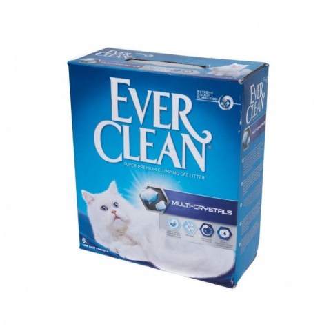 Pisici - Nisip Igienic Ever Clean Multi Crystals, 10 l
