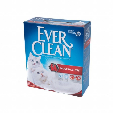 Pisici - Nisip Igienic Ever Clean Multiple Cat, 10 l
