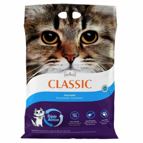Pisici - Nisip igienic, Intersand Classic, 7 kg