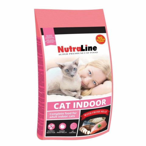 Pisici - Nutraline Cat Indoor, 1.5 kg