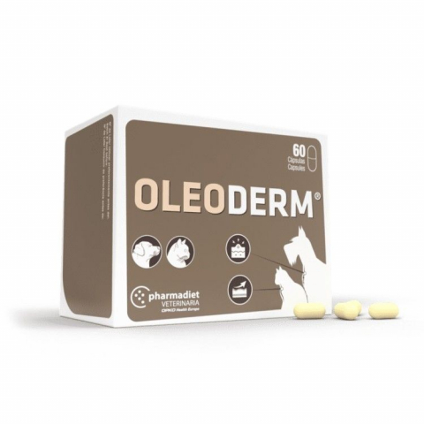 Pisici - OLEODERM, 60 capsule