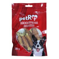 Caini - Os calciu cu piept de pui 80 gr PETRO