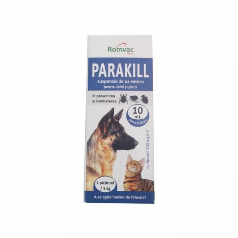 Pisici - Parakill, 10 ml