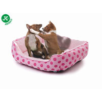 Caini - Pat catel PUPPY "M" 56X46X17 cm Roz