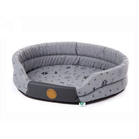 Caini - Pat catel  ''XL'' 80×74×17 cm GRI LUX
