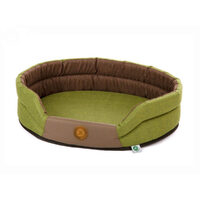 Caini - Pat catel  ''XL'' 80×74×17 cm OLIVE