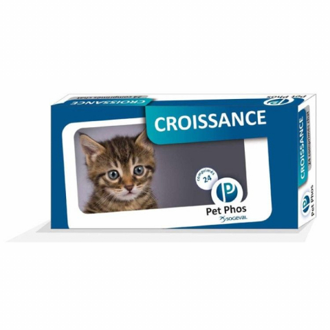 Pisici - Pet Phos Felin Croissance, 96 comprimate