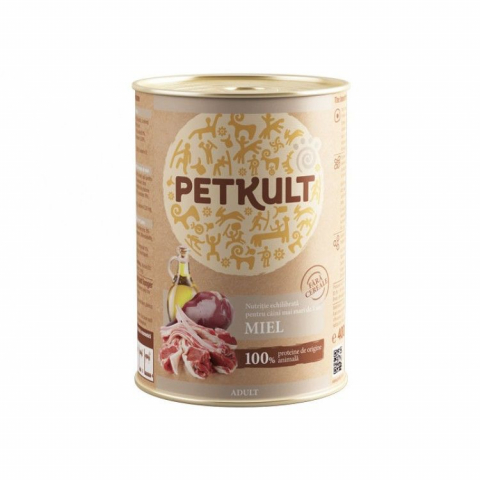 Caini - Petkult Dog Adult Miel, 400 g