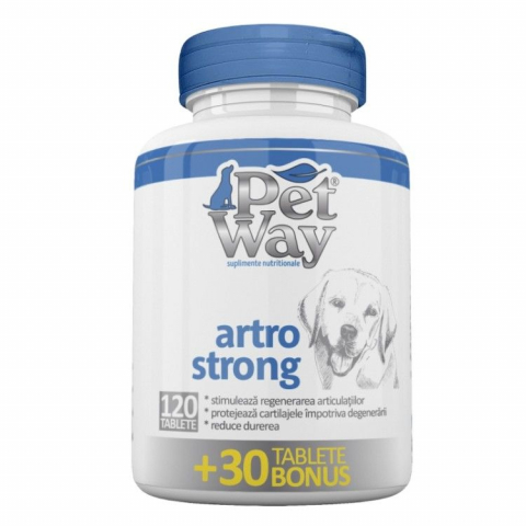 Caini - PetWay Artro Strong, 120 tablete
