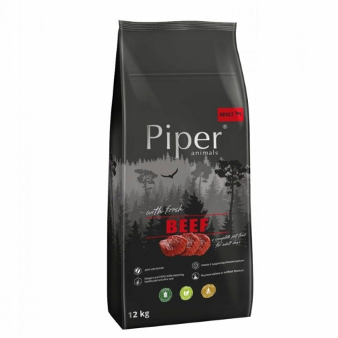 Caini - Piper Adult Dog, Vita, 12 kg