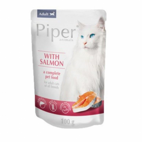 Pisici - Piper Cat, Somon, 100 g