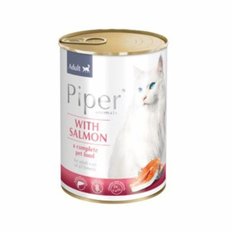 Pisici - Piper Cat, Somon, 400 g