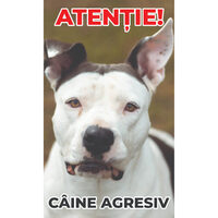 Caini - Placuta avertizare PA-1