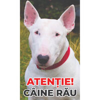 Caini - Placuta avertizare PA-10