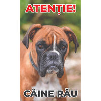 Caini - Placuta avertizare PA-9