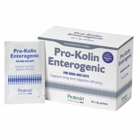 Pisici - Pro-Kolin Enterogenic, 30 plicuri