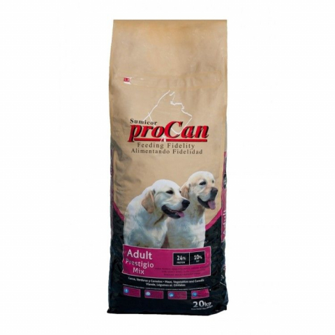 Caini - Procan Prestigio Mix, hrana uscata completa, 20 kg