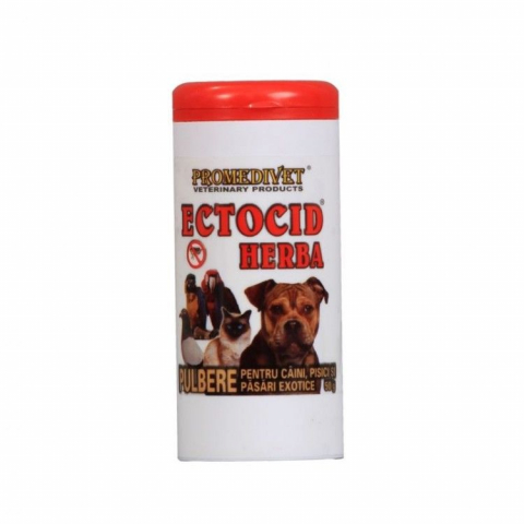 Diverse - Pudra Antiparazitara Ectocid Herba 50 g